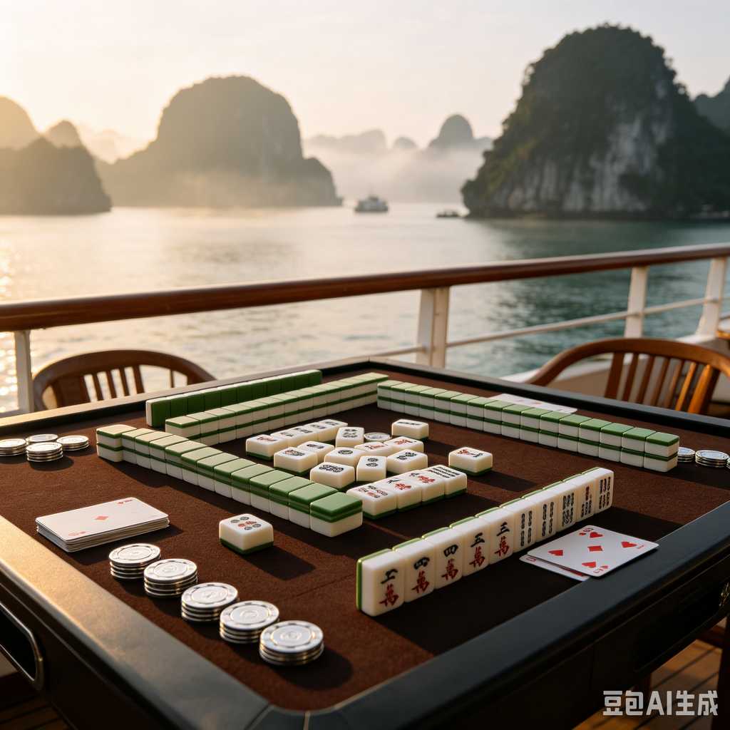 custom logo printed mahjong tiles