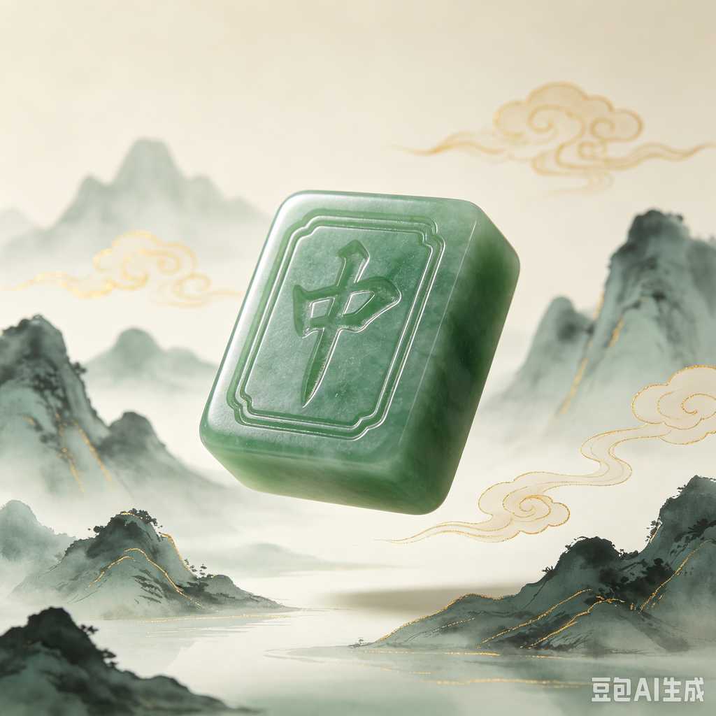 lightweight mahjong tile set