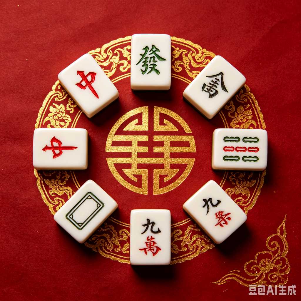 custom pattern mahjong tiles