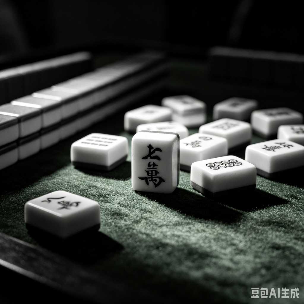 mahjong set for home entertainment