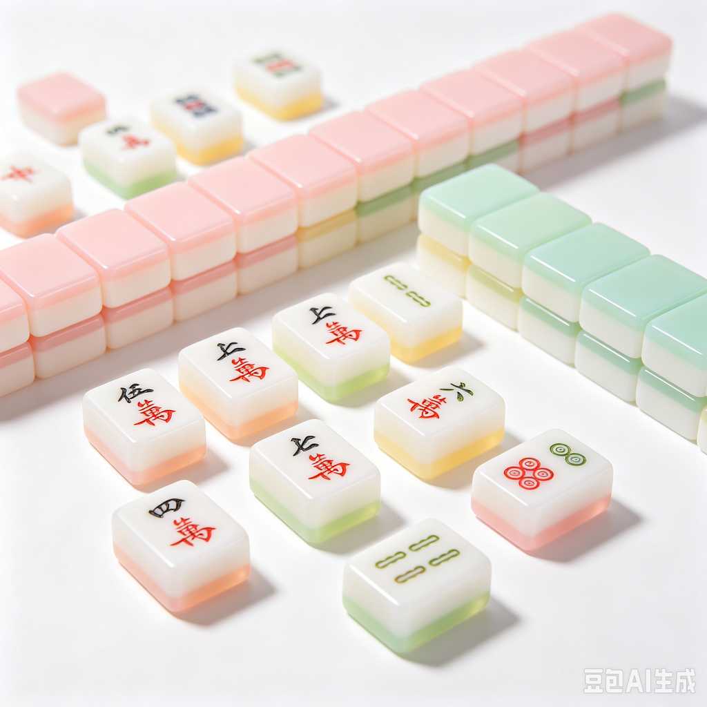 oil painting mahjong set