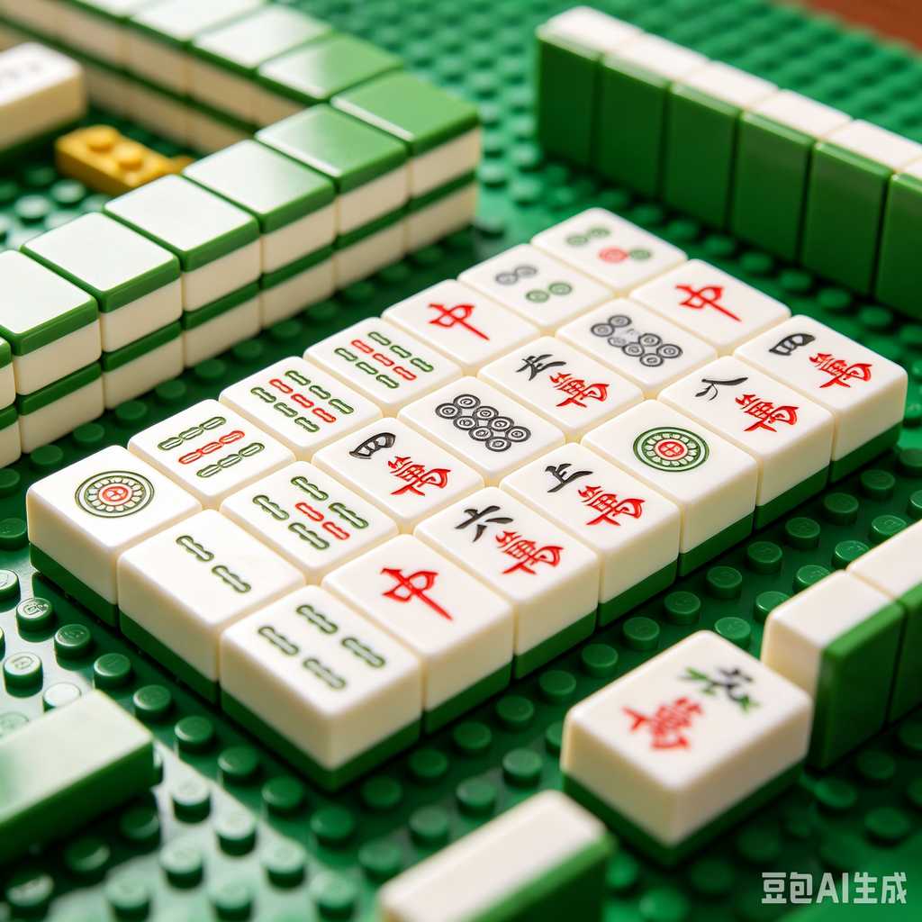 vintage gift mahjong set